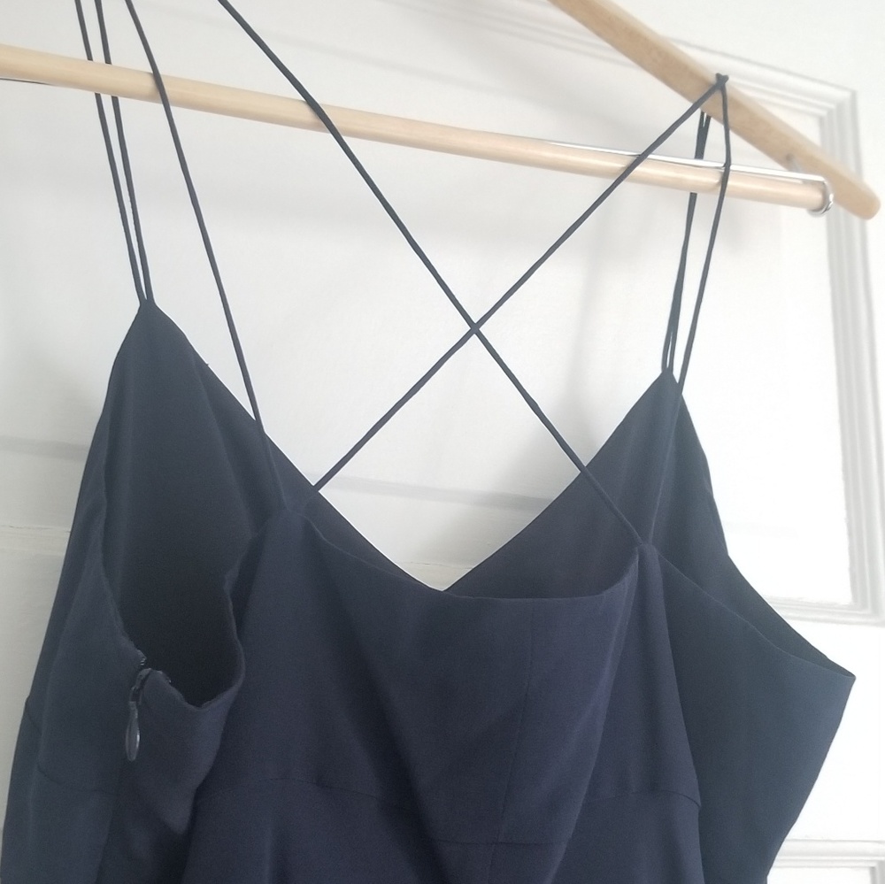 Madewell silk slip dress